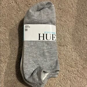 Hue 8 pack no show socks